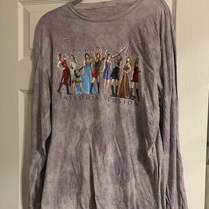 Taylor’s Version Speak Now Era Lavender Tie Dye Graphic Tee